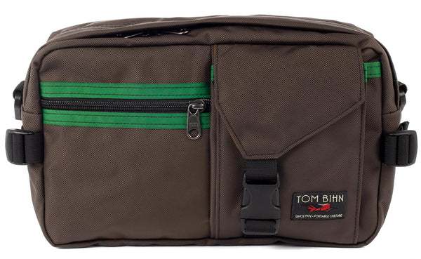 The LGD in Ursa/Hunter/Coyote. Front view of the bag.